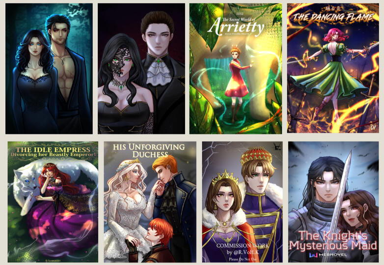 Cover Novel Illustration